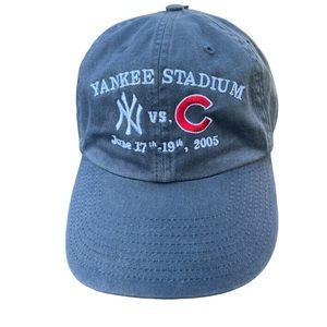 Interleague New York Yankees Vs Chicago Cubs 2005 Baseball Cap/Hat, Buck…